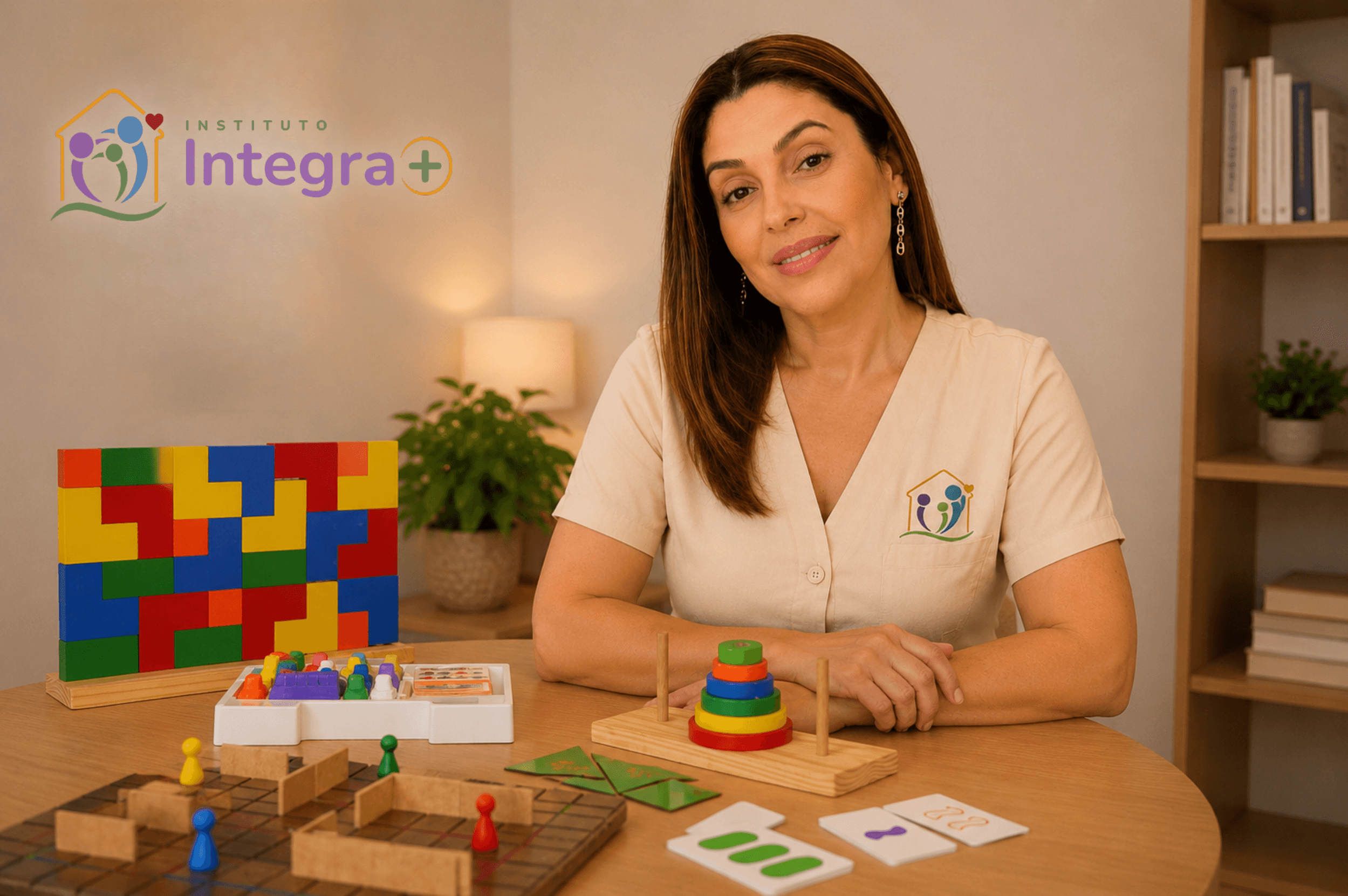 Espaço de atendimento acolhedor do Instituto Integra+